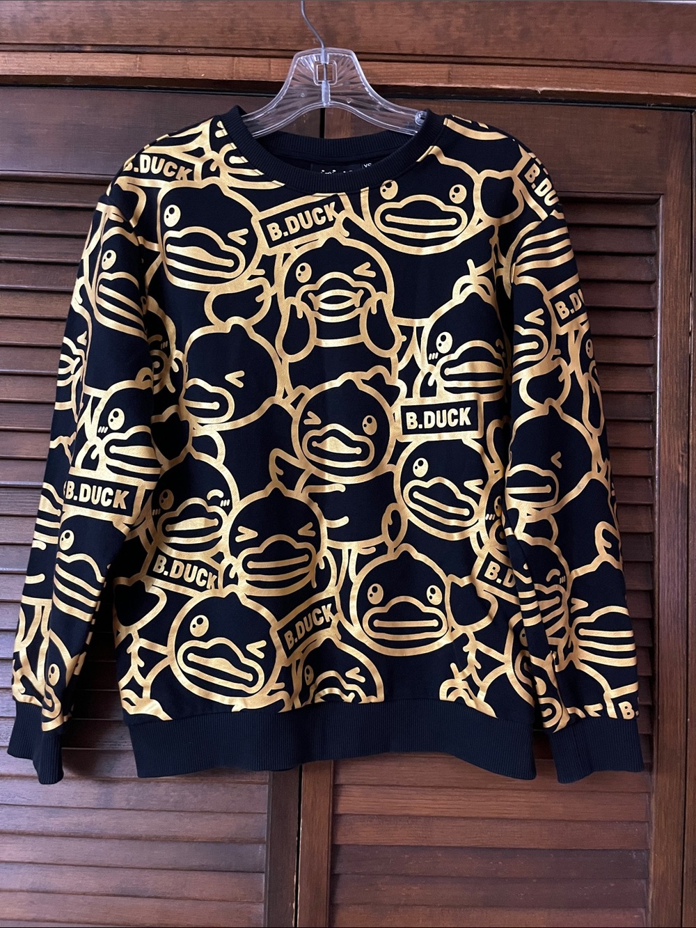 B.Duck Graphic Crewneck Sweatshirt